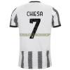 Original Fußballtrikot Juventus Chiesa 7 Heimtrikot 2022-23 Für Herren